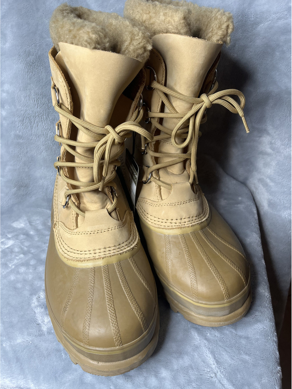 NWT Sorel Men's Tan/Caribou Waterproof Boot Size 11
